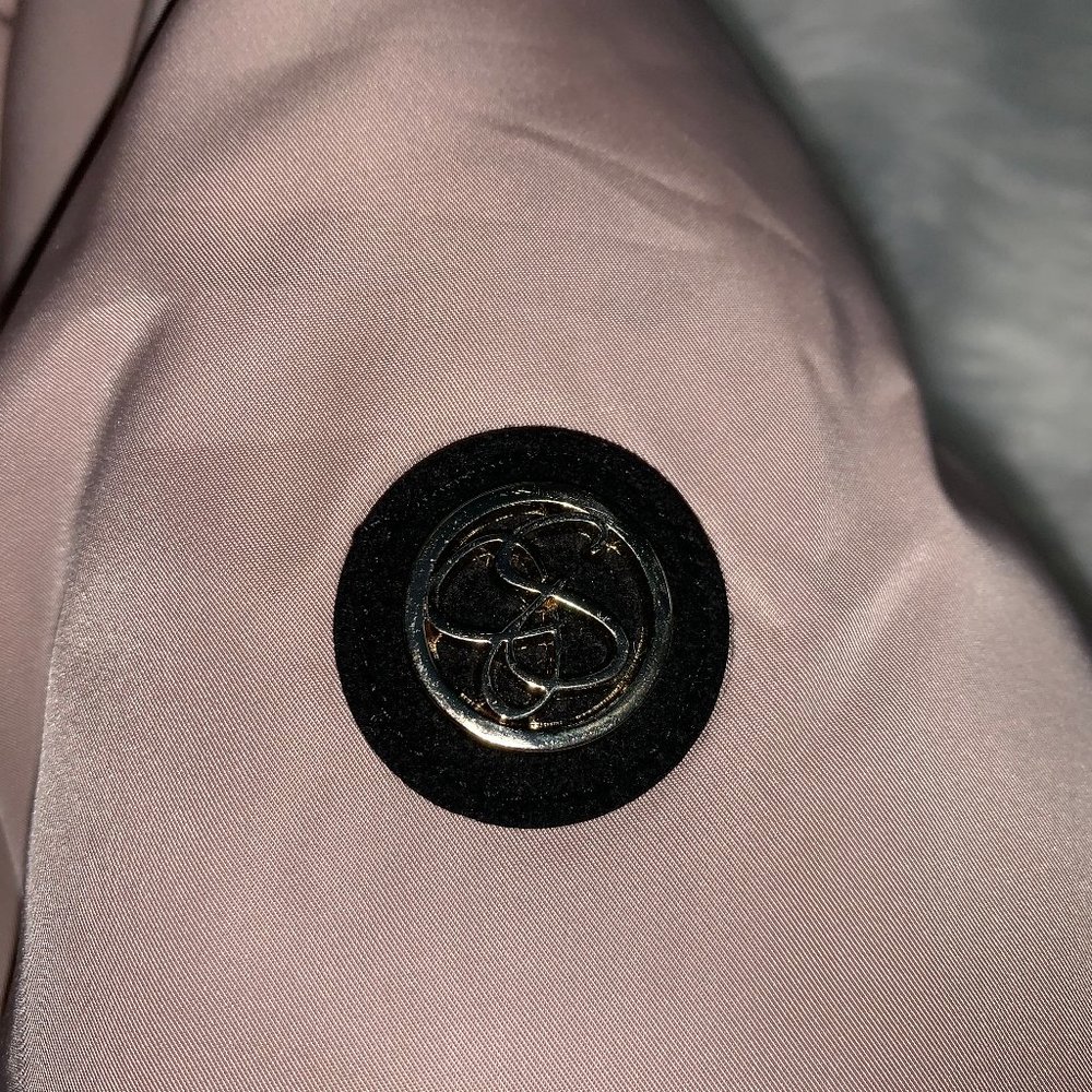 NWT JESSICA SIMPSON Blush Faux Fur Trim Co… - Picture 6 of 8